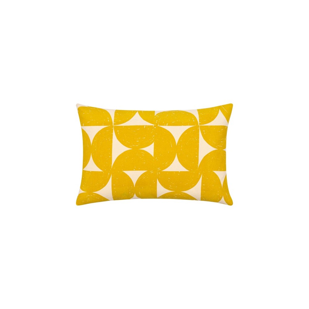 Surya Natur Pillow Shell With Down Insert 13"H X 20"W - Mustard