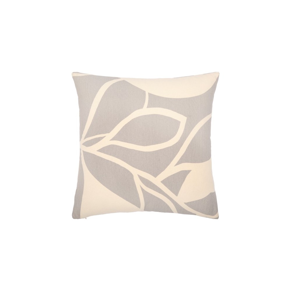 Surya Natur Medium Gray Pillow Shell With Down Insert 18"H X 18"W Surya Natur Medium Gray Pillow Shell With Down Insert 18"H X 18"W