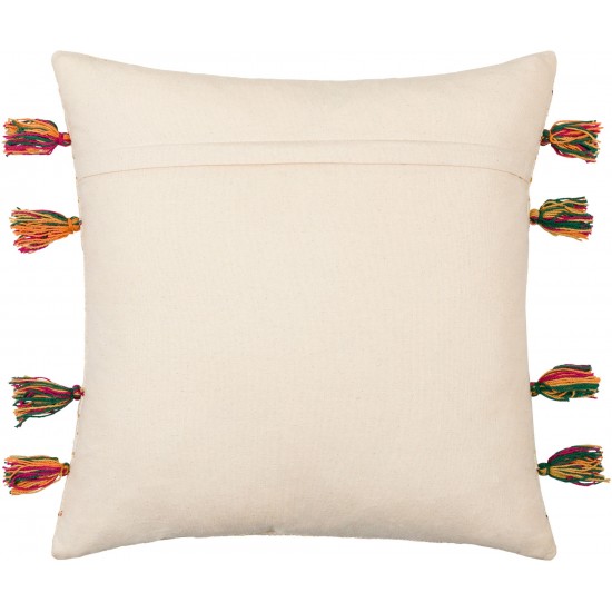 Surya Newburgh Pillow Shell With Polyester Insert 22"H X 22"W