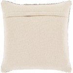 Surya Nobility Pillow Shell With Down Insert 22"H X 22"W - Gray