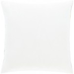 Surya Peniko Pillow Shell With Polyester Insert 18"H X 18"W Ivory