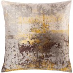 Surya Peniko Pillow Shell With Polyester Insert 22"H X 22"W Ivory