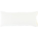 Surya Peniko Ivory Pillow Shell With Polyester Insert 14"H X 32"W