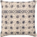 Surya Prisha Pillow Shell With Down Insert 22"H X 22"W Light Beige