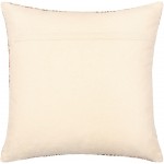 Surya Prisha Light Beige Pillow Shell With Down Insert 20"H X 20"W