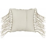 Surya Punta Seafoam Pillow Shell With Down Insert 18"H X 18"W