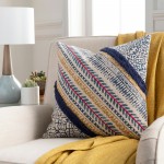 Surya Raja Pillow Shell With Down Insert 20"H X 20"W Beige