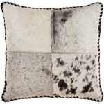Surya Ranger Pillow Shell With Down Insert 20"H X 20"W Charcoal