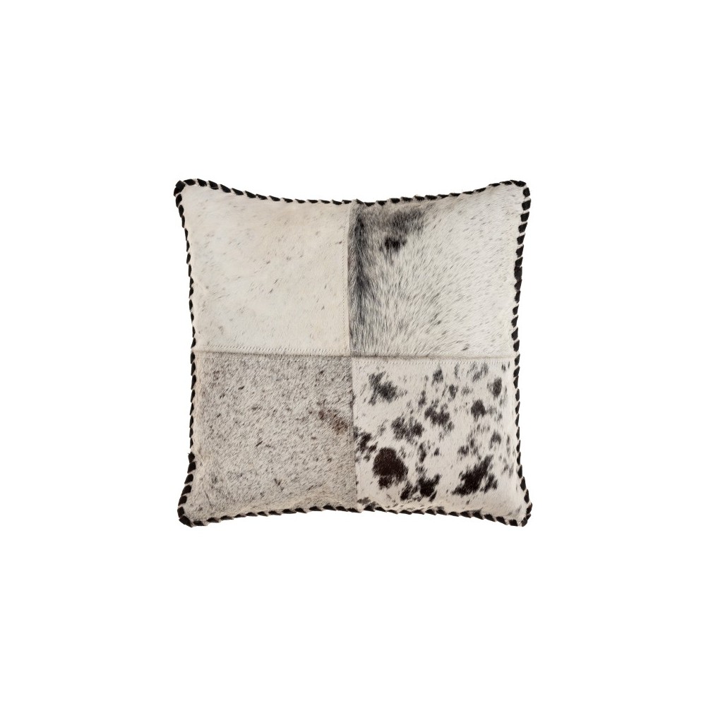 Surya Ranger Pillow Shell With Down Insert 20"H X 20"W Charcoal Surya Ranger Pillow Shell With Down Insert 20"H X 20"W Charcoal