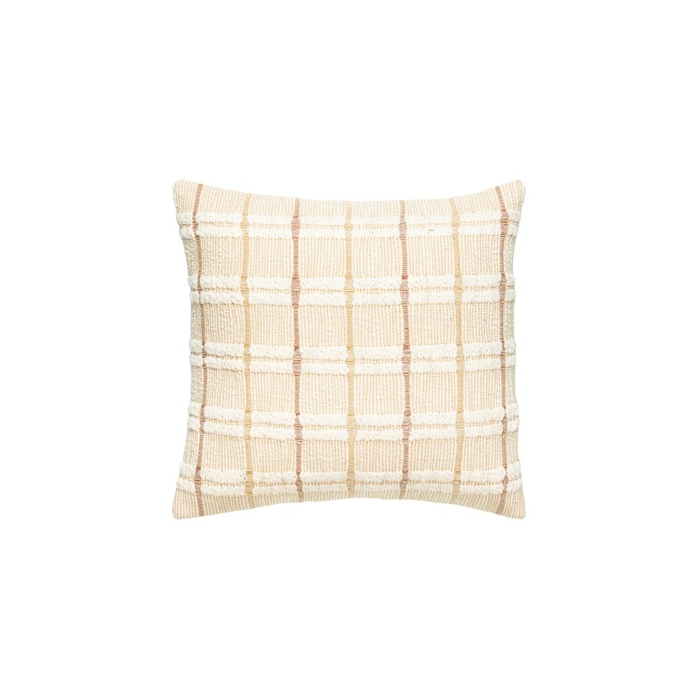 Surya Rochester Pillow Shell With Polyester Insert 20"H X 20"W Surya Rochester Pillow Shell With Polyester Insert 20"H X 20"W