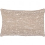 Surya Romona Cream Pillow Shell With Down Insert 14"H X 22"W