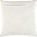 Surya Roxbury Cream Pillow Shell With Down Insert 22"H X 22"W