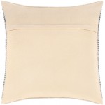 Surya Ryder Ivory Pillow Shell With Down Insert 20"H X 20"W