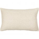 Surya Sallie Cream Pillow Shell With Down Insert 14"H X 22"W