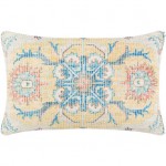 Surya Samsun Pillow Shell With Polyester Insert 14"H X 22"W Cream