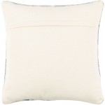 Surya Samsun Pillow Shell With Polyester Insert 20"H X 20"W - Cream, Teal