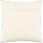 Surya Samsun Pillow Shell With Down Insert 22"H X 22"W - Cream, Dusty Pink