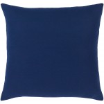 Surya Sanya Bay Pillow Shell With Down Insert 22"H X 22"W - Navy