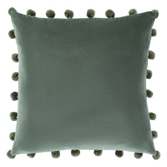 Surya Serengeti Olive Pillow Shell With Down Insert 18"H X 18"W