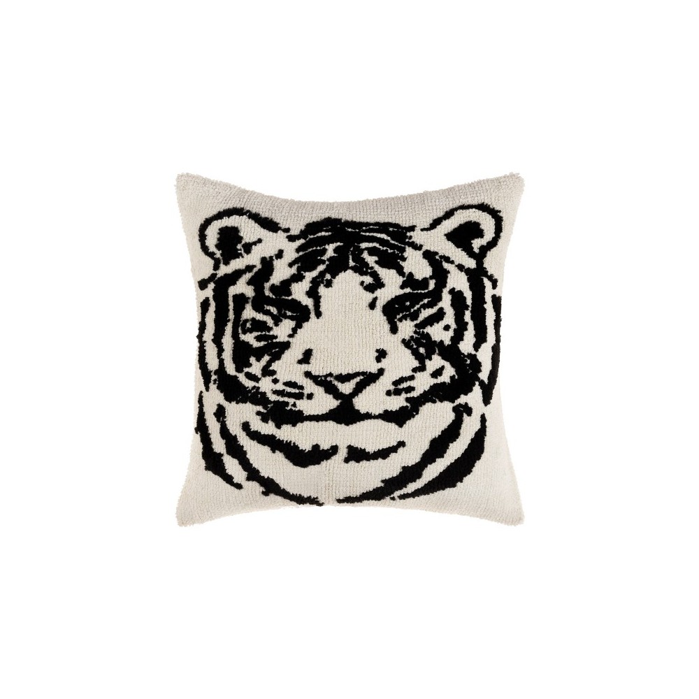 Surya Sheldon Cream Pillow Shell With Down Insert 20"H X 20"W