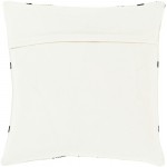 Surya Shiprock Cream Pillow Shell With Polyester Insert 20"H X 20"W