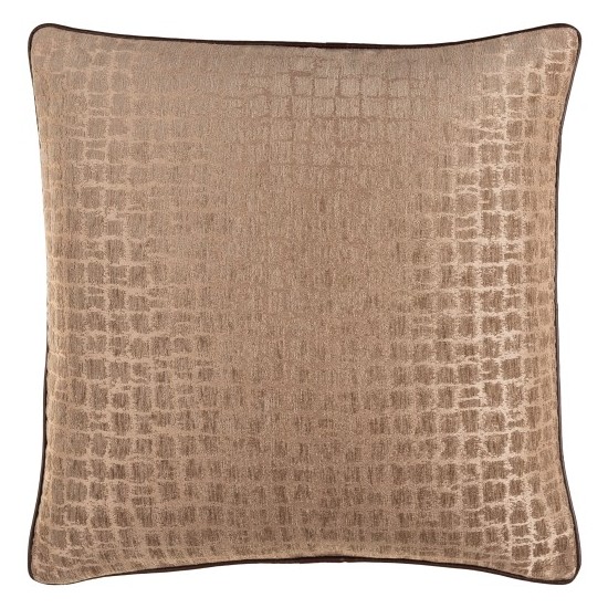 Surya Tambi Light Beige Pillow Shell With Polyester Insert 20"H X 20"W