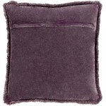 Surya Wcv-006 Lavender Pillow Shell With Polyester Insert 22"H X 22"W