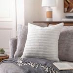 Surya Weaver Wvr-004 Pillow Shell With Down Insert 20"H X 20"W
