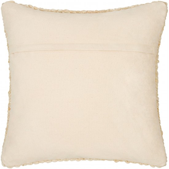 Surya Zayden Zyn-002 Pillow Shell With Down Insert 18"H X 18"W