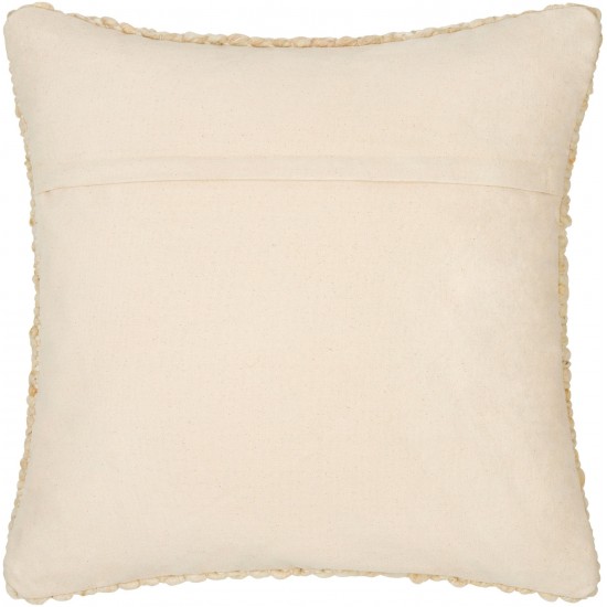 Surya Zayden Zyn-002 Pillow Shell With Polyester Insert 18"H X 18"W