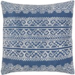 Surya Zendaya Pillow Shell With Polyester Insert 18"H X 18"W Black