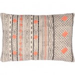 Surya Zoya Pillow Shell With Down Insert 16"H X 24"W Ivory