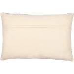 Surya Zoya Pillow Shell With Down Insert 16"H X 24"W Ivory