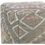 Surya Nobel Pouf 18"H X 18"W X 18"D Beige