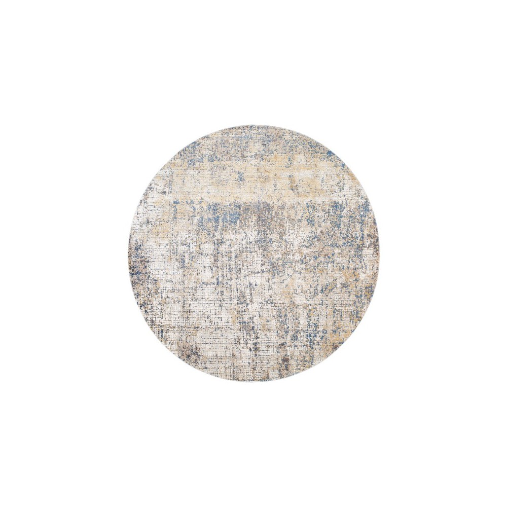 Surya Aisha Rug 5'3" Round Light Blue Surya Aisha Rug 5'3" Round Light Blue