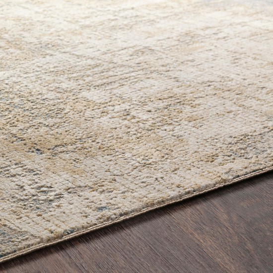 Surya Aisha Rug 5'3" Round Light Blue