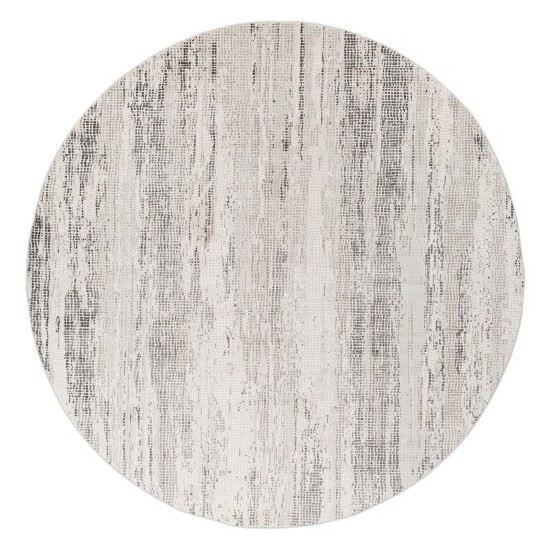 Surya Aisha Rug 5'3" Round - Gray