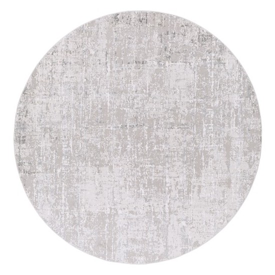 Surya Aisha Rug 5'3" Round - Light Gray