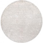 Surya Aisha Light Gray Rug 6'7" Round