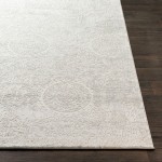 Surya Aisha Light Gray Rug 6'7" Round