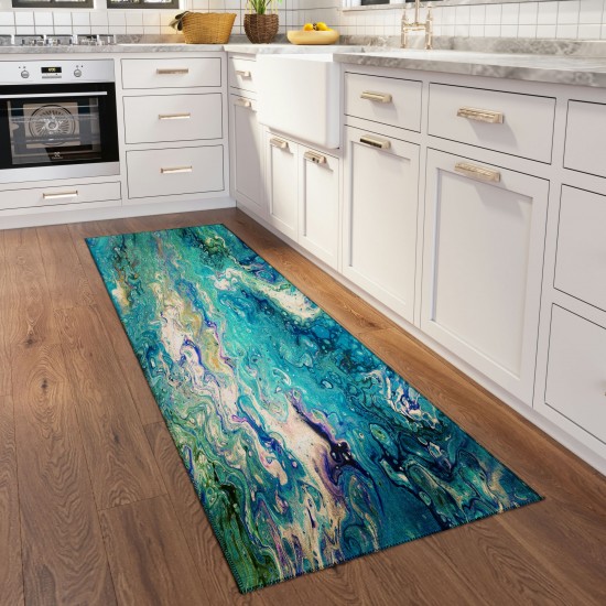 Addison Rugs Karina AKC34 Seaglass 2'3" x 7'6" Rug