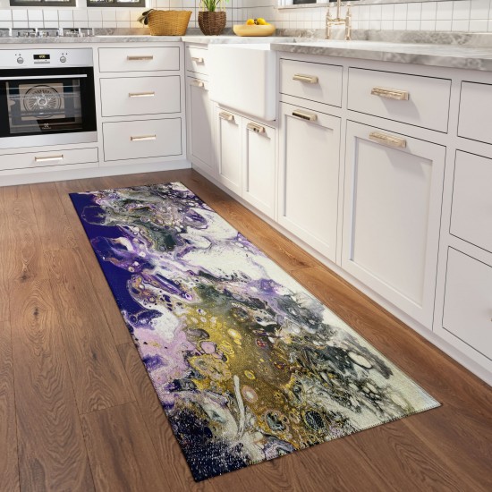 Addison Rugs Karina AKC37 Amethyst 2'3" x 7'6" Rug