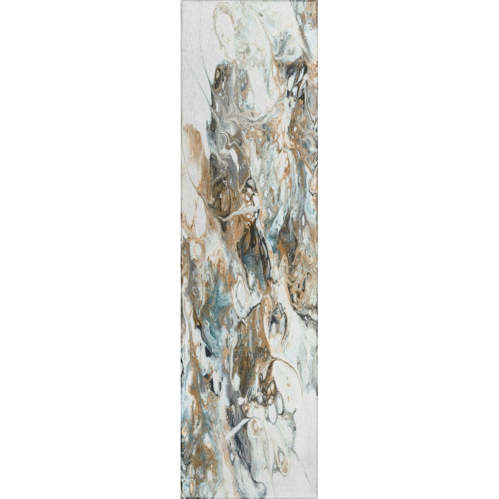 Addison Rugs Karina AKC41 Smoke 2'3" x 7'6" Rug