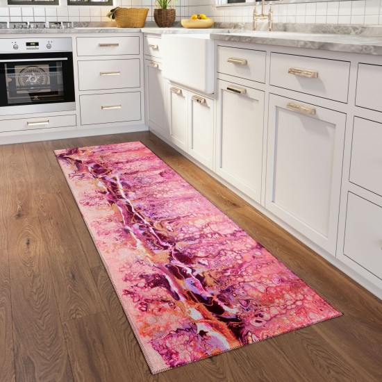 Addison Rugs Karina AKC46 Berry 2'3" x 7'6" Rug