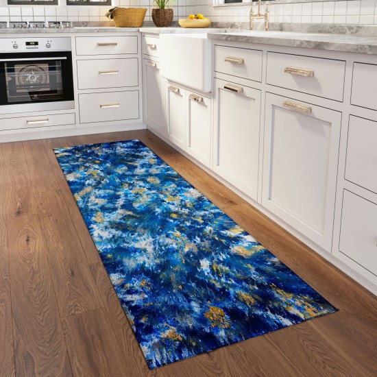 Addison Rugs Karina AKC47 Blue 2'3" x 7'6" Rug