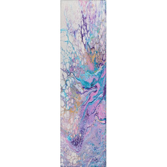 Addison Rugs Karina AKC49 Periwinkle 2'3" x 7'6" Rug