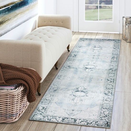 Addison Rugs Kensington AKE36 Sky 2'3" x 7'7" Rug