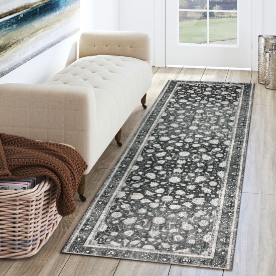 Addison Rugs Kensington AKE37 Carbon 2'3" x 7'7" Rug