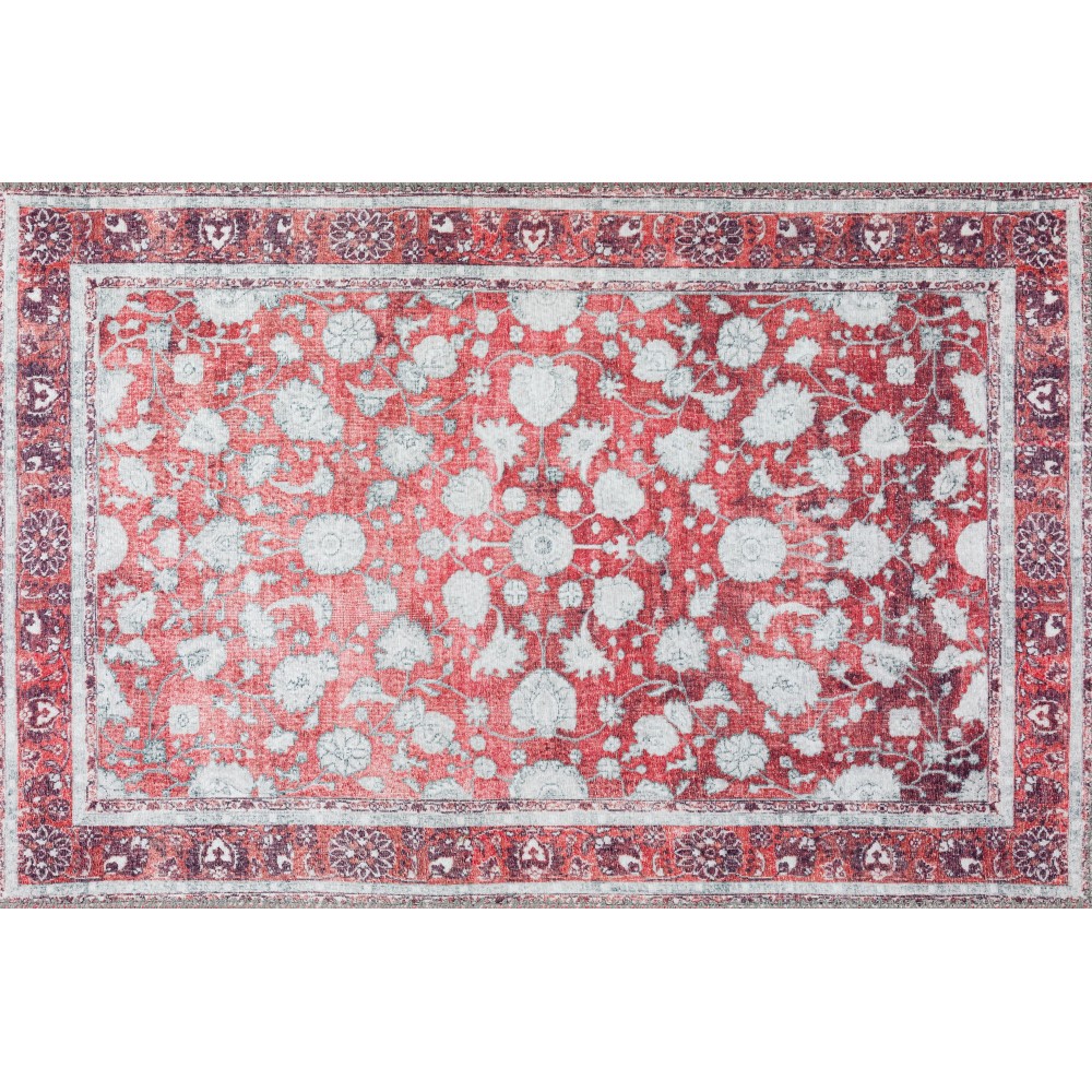 Addison Rugs Kensington AKE37 Red 1'8" x 2'6" Rug Addison Rugs Kensington AKE37 Red 1'8" x 2'6" Rug