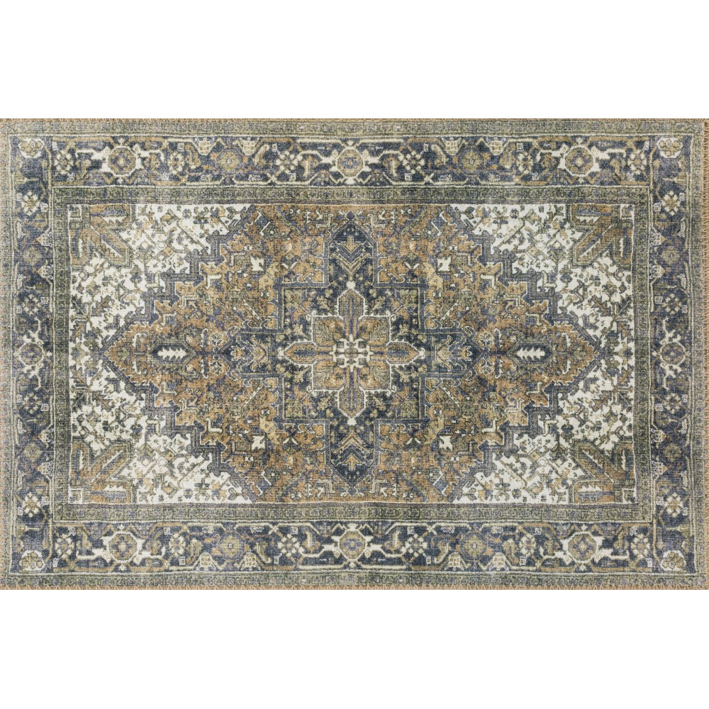 Addison Rugs Kensington AKE38 Earth 1'8" x 2'6" Rug